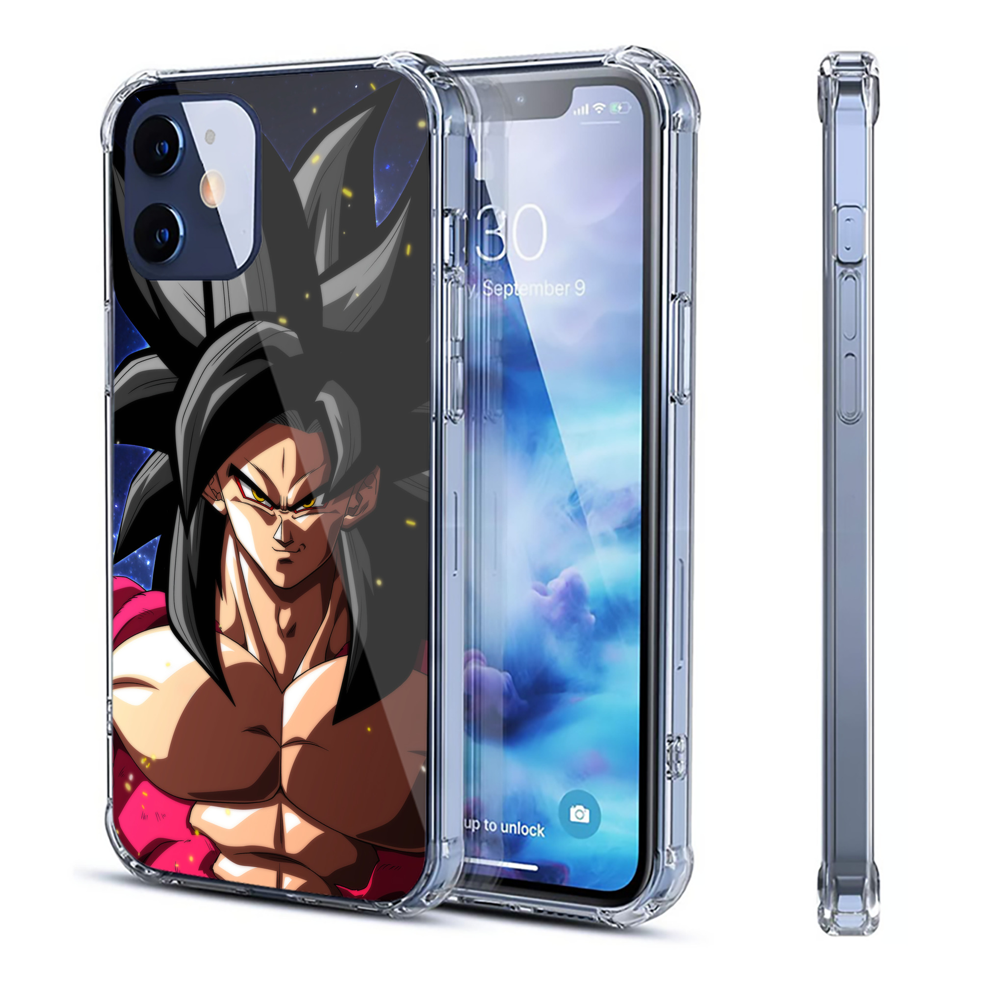 （画像用） ドラゴンボール DRAGON BALL 【iPhone 12シリーズ対応】透明スマホケース（クリアソフトケース）